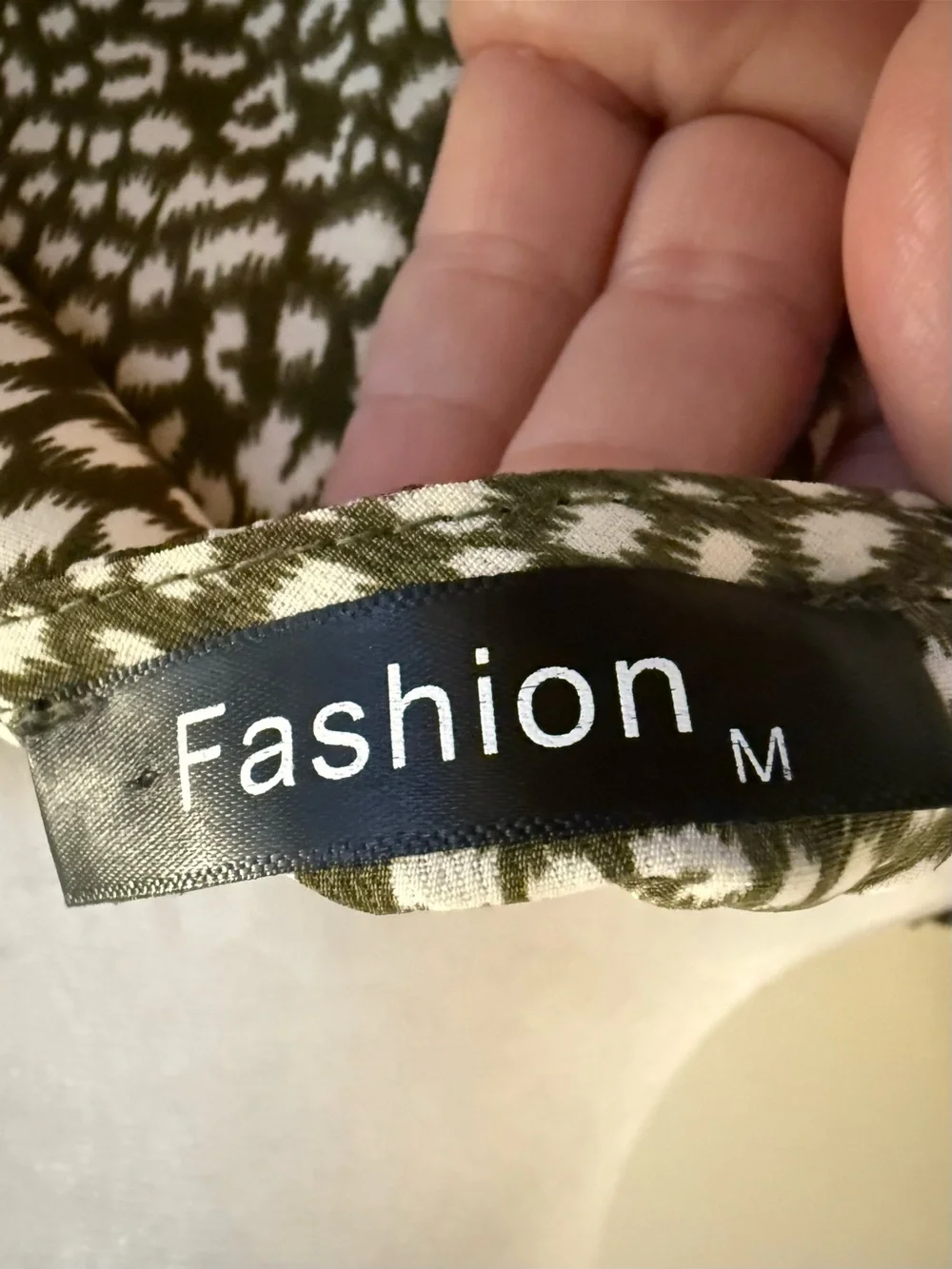 Long Sleeve Olive Floral Tiered Maxi Dress with V-Neck - Picture 9 of 9
